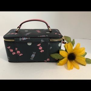 Coach Bags - π¬ Coach Cosmetic Jewelry Vanity Case Candy Navy Coach Bags - π¬ Coach Cosmetic Jewelry Vanity Case Candy Navy